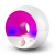ゴア(Goal)空気加湿器ミニ家庭用リビグーフレイ静音运転アロマ浄化マイナスイオンGO-2218紫色+精油+除剂+温湿度计