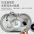 韓国美露空気加湿器家庭用超静音で霧量を回転させます。リン妊婦の赤ちゃんは5 L大容量に入れます。オリスティ・ブティック健康加湿器は、クラシックなユリのモデルを洗濯します。