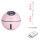 ピンク【小夜灯+小扇風機+3 C充電ヘッド】